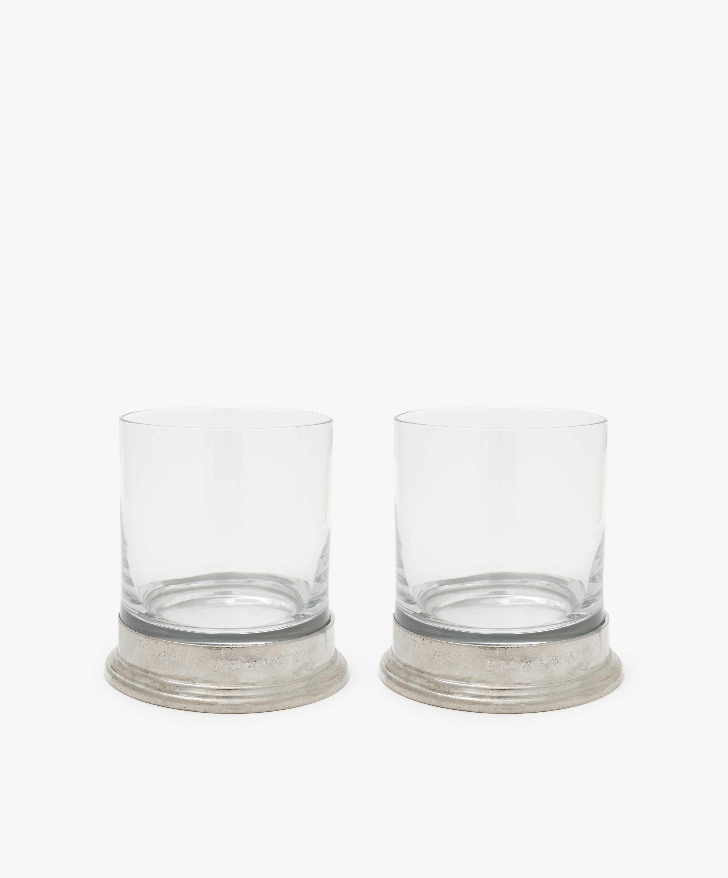 Leo Double Old Fashioned Glasses, Set of 2