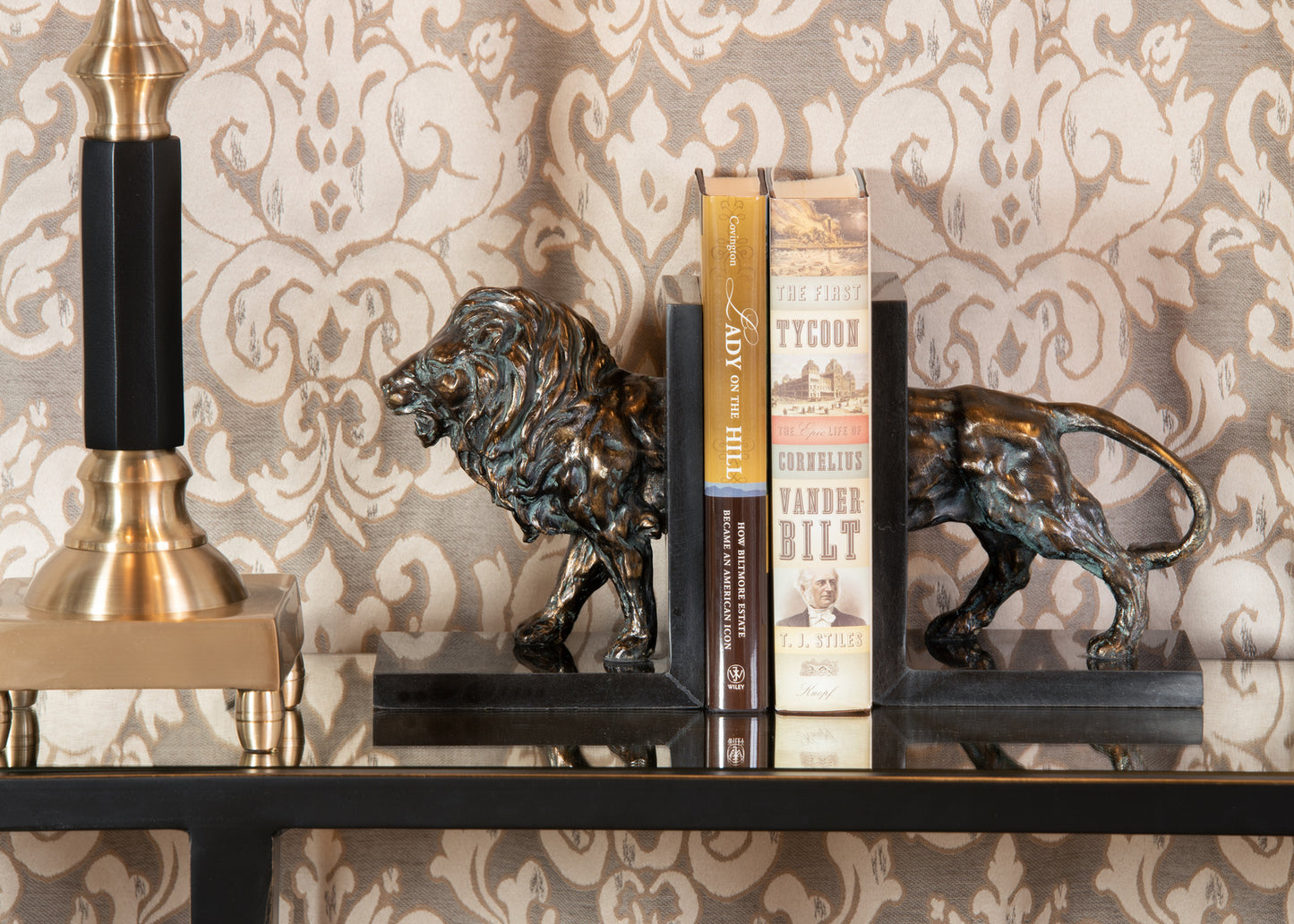 Lioncrest Bookends