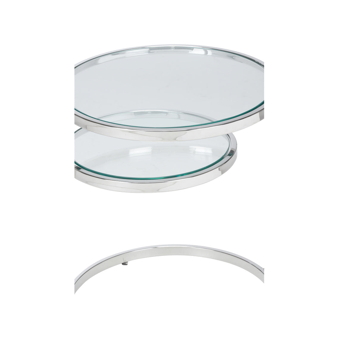 Nickel Shelfie Table