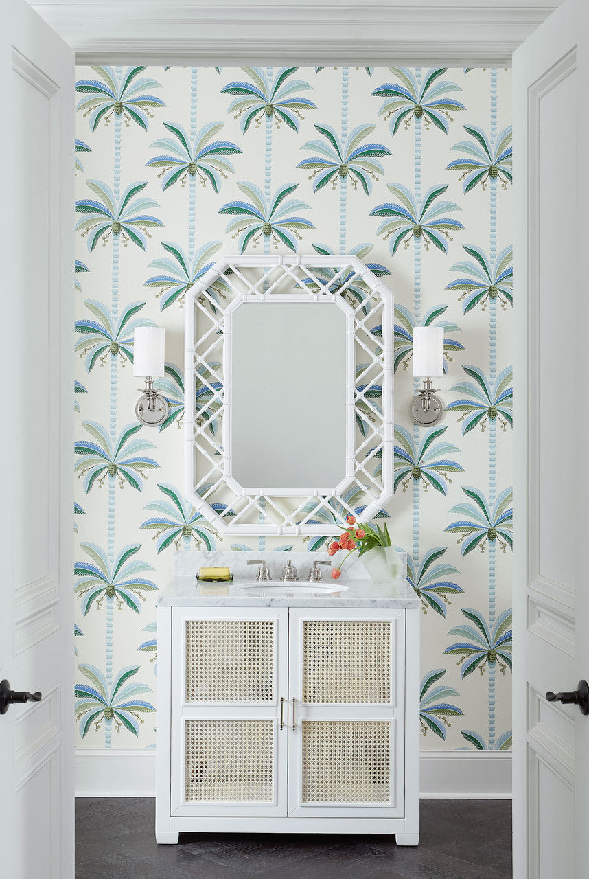 Ariel 2-Door Cabinet with 36" Marble Vanity Top, Vanilla