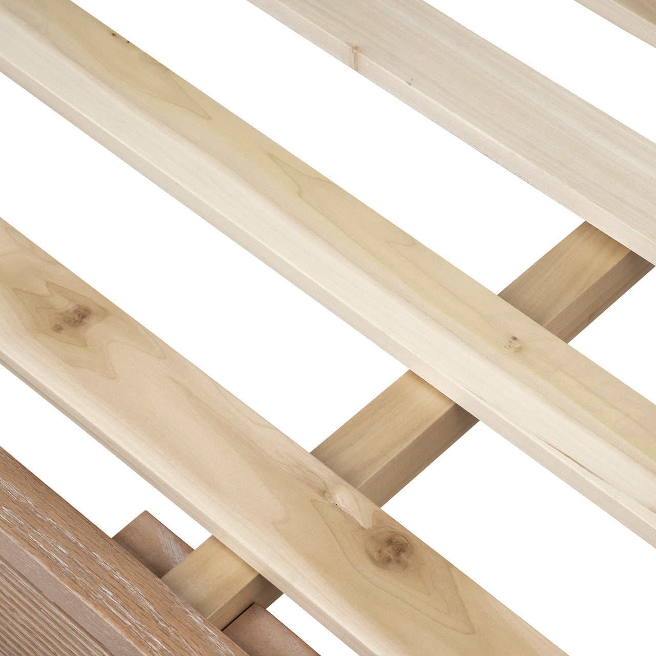 Atlas Queen Bed, Soft Glow Oak