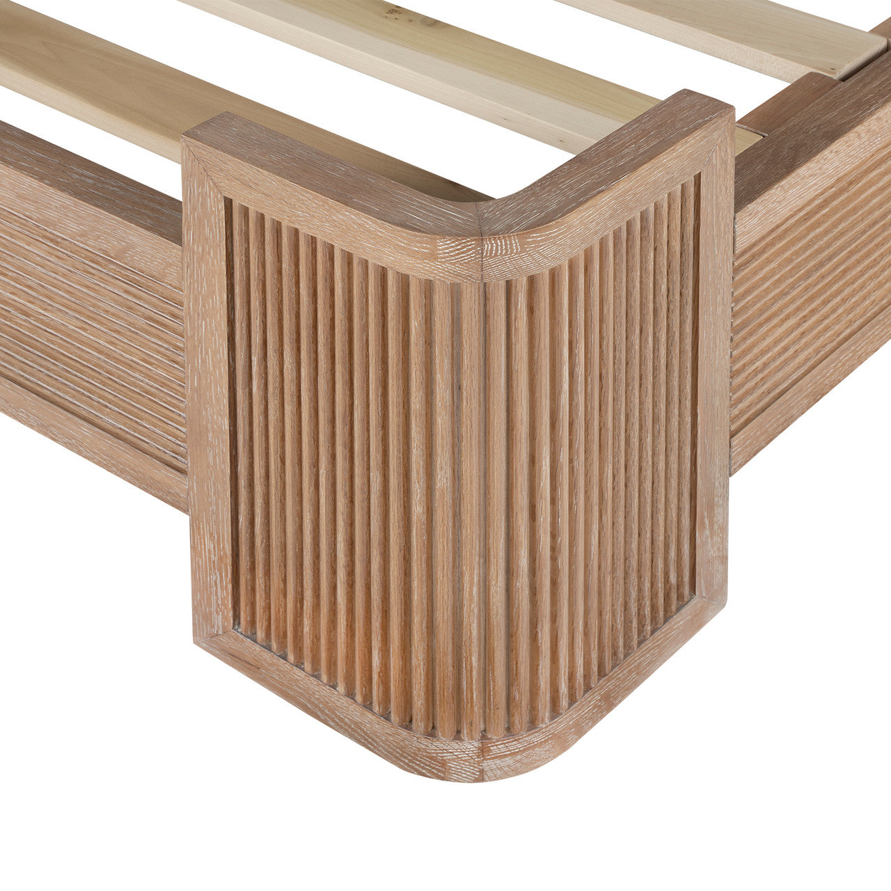 Atlas King Bed, Soft Glow Oak