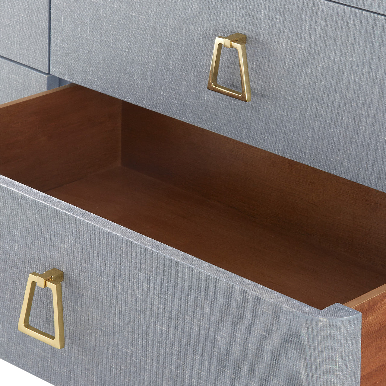 Audrey Extra Large 6-Drawer, Washed Winter Gray