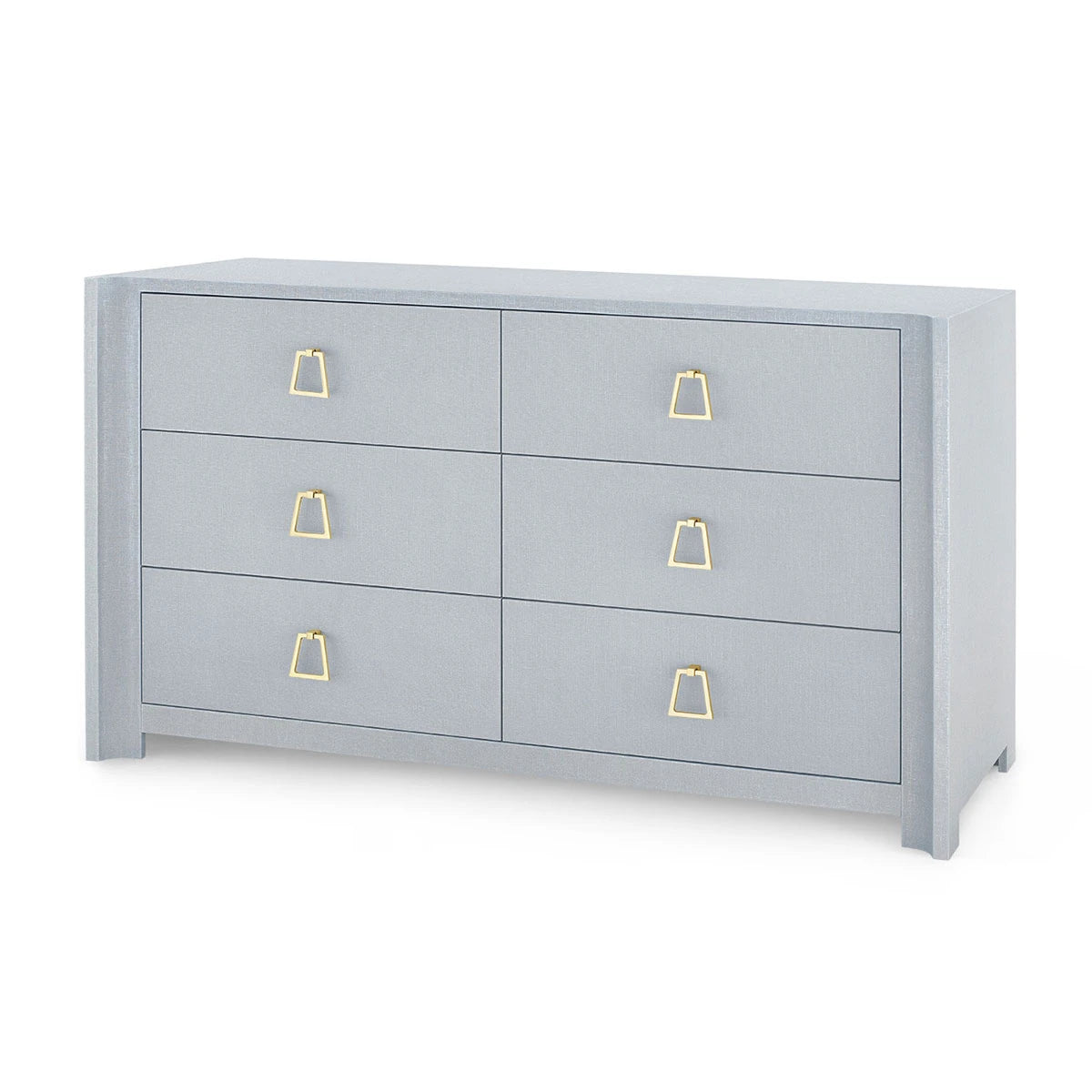 Audrey Extra Large 6-Drawer, Washed Winter Gray