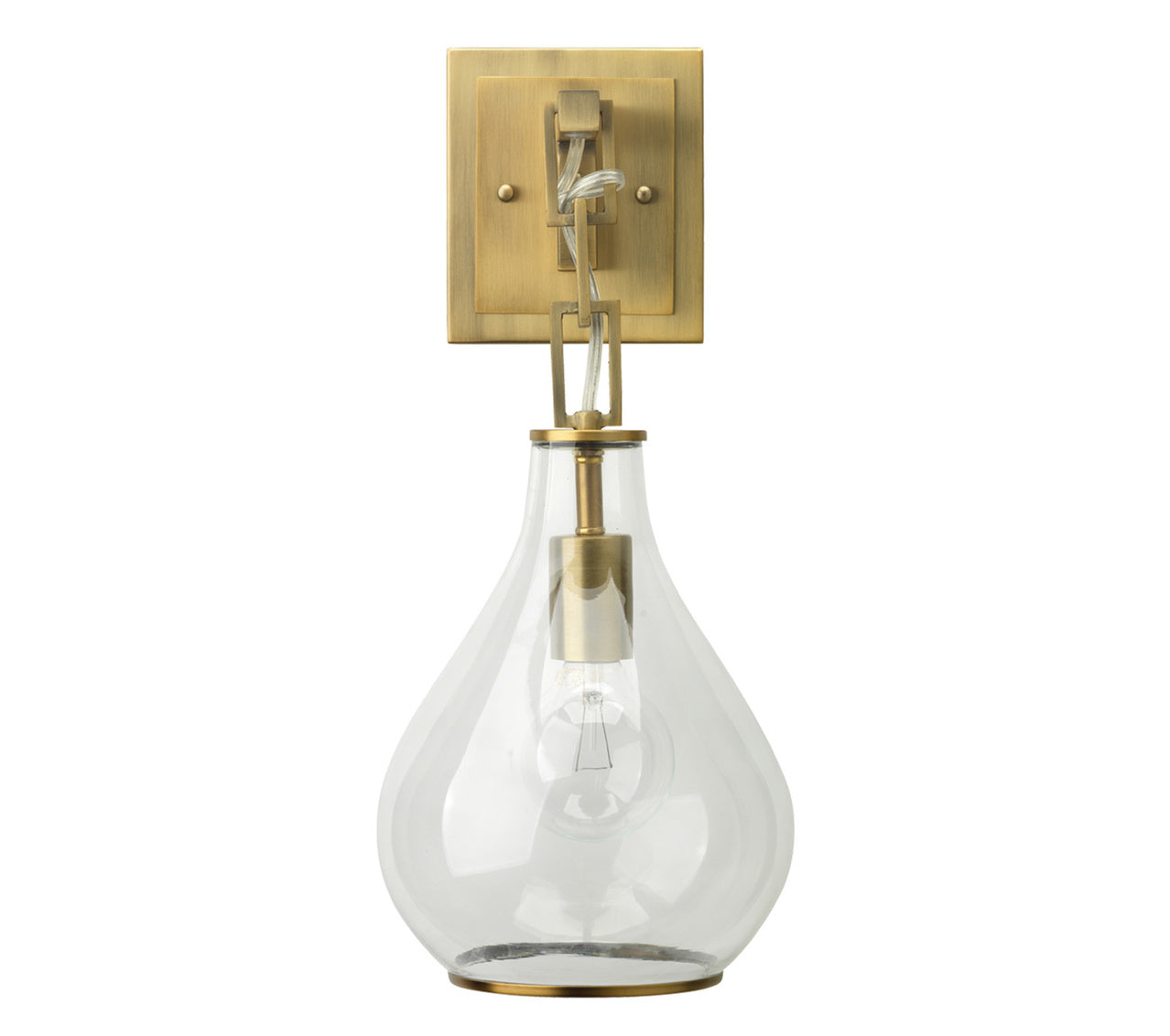Tear Drop Hanging Wall Sconce
