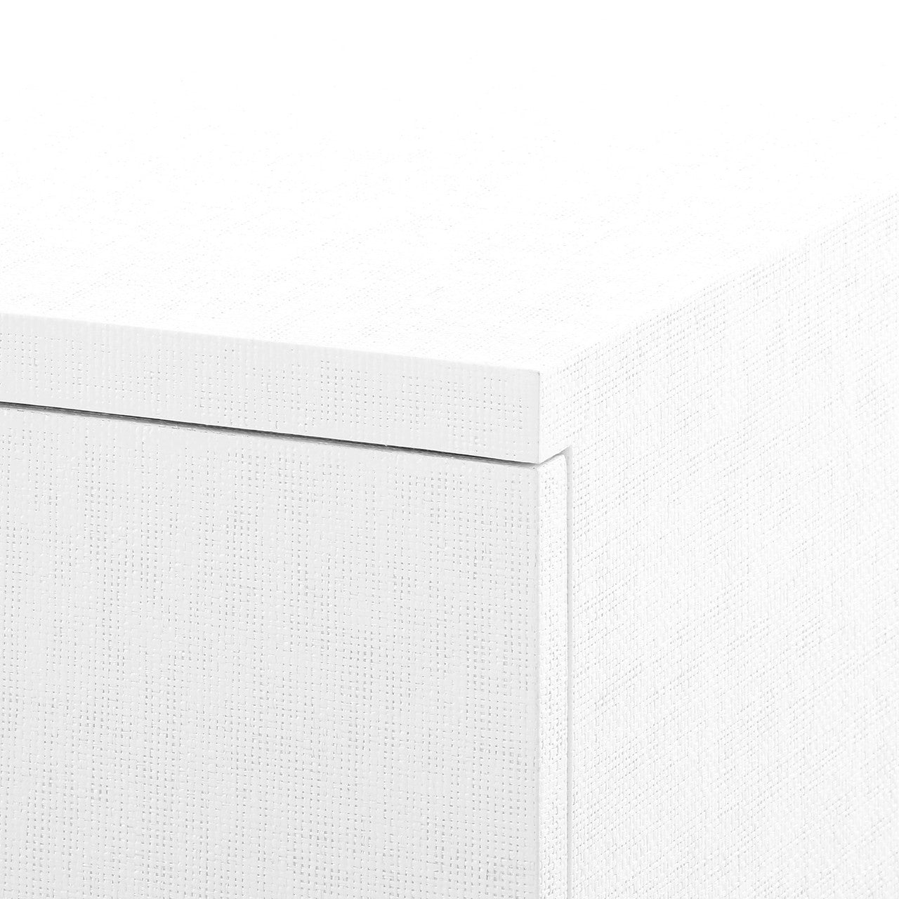 Bardot Large 3-Drawer, Chiffon White