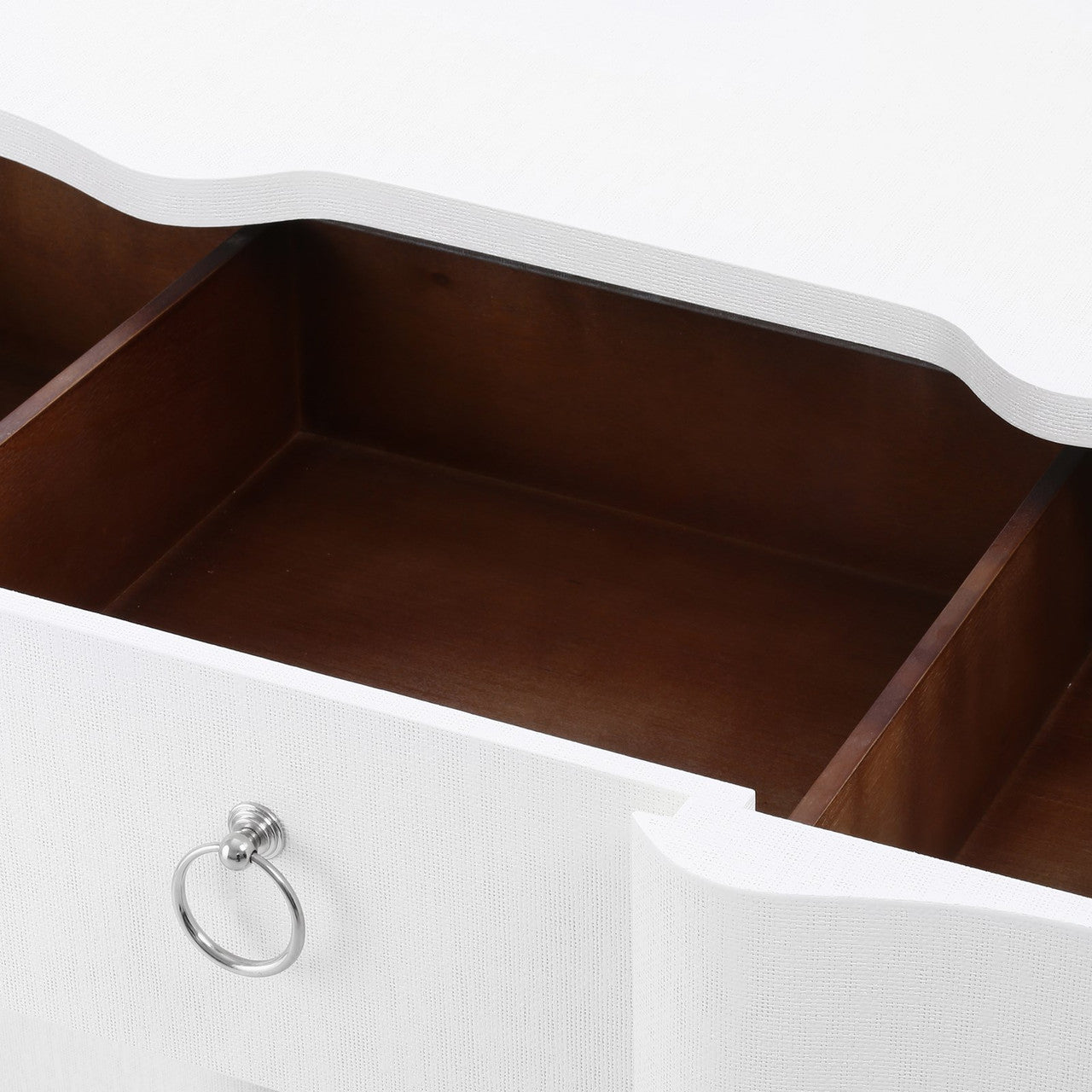 Bardot Large 3-Drawer, Chiffon White