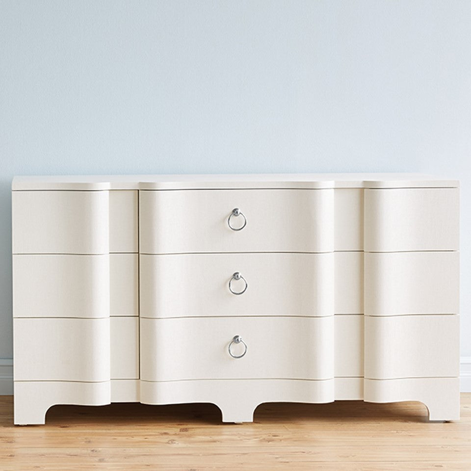Bardot Extra Large 9-Drawer, Chiffon White