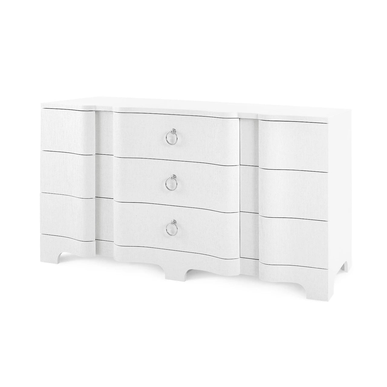 Bardot Extra Large 9-Drawer, Chiffon White