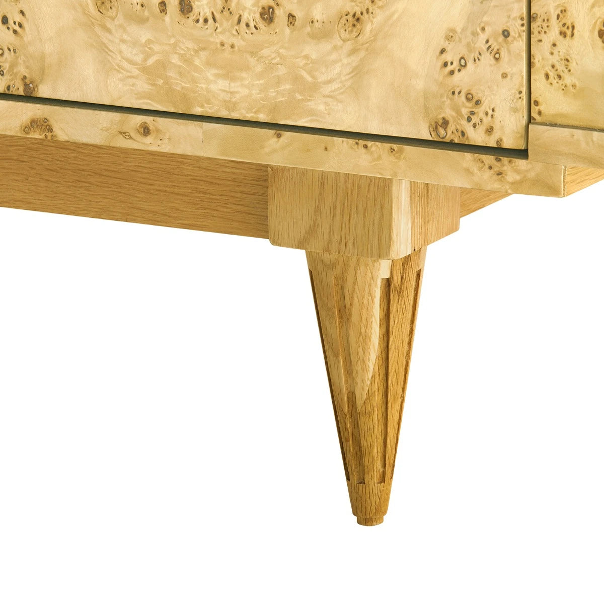 Beau 4-Door Cabinet, Burl