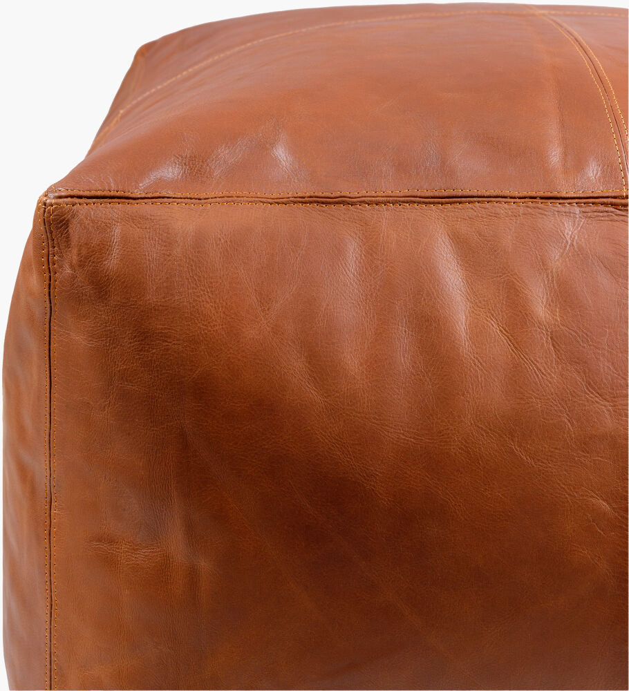 Barrington Pouf- Brown