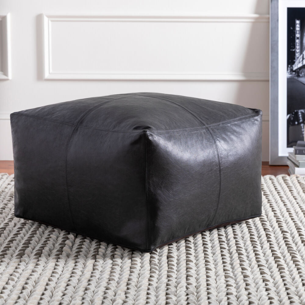 Barrington Pouf- Black