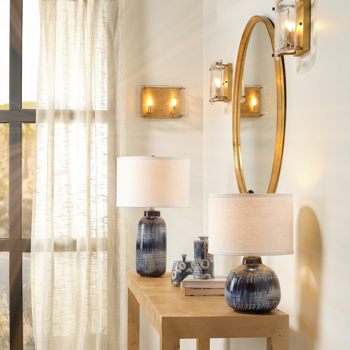 Batik Table Lamp, Large