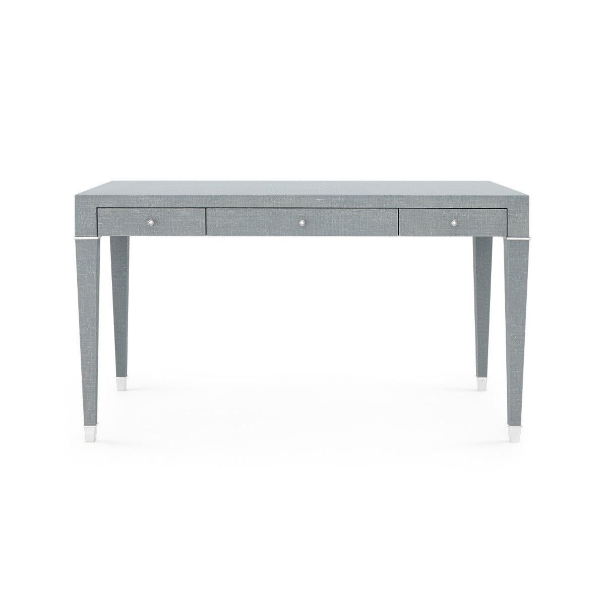 Claudette Desk, Washed Winter Gray, Nickel
