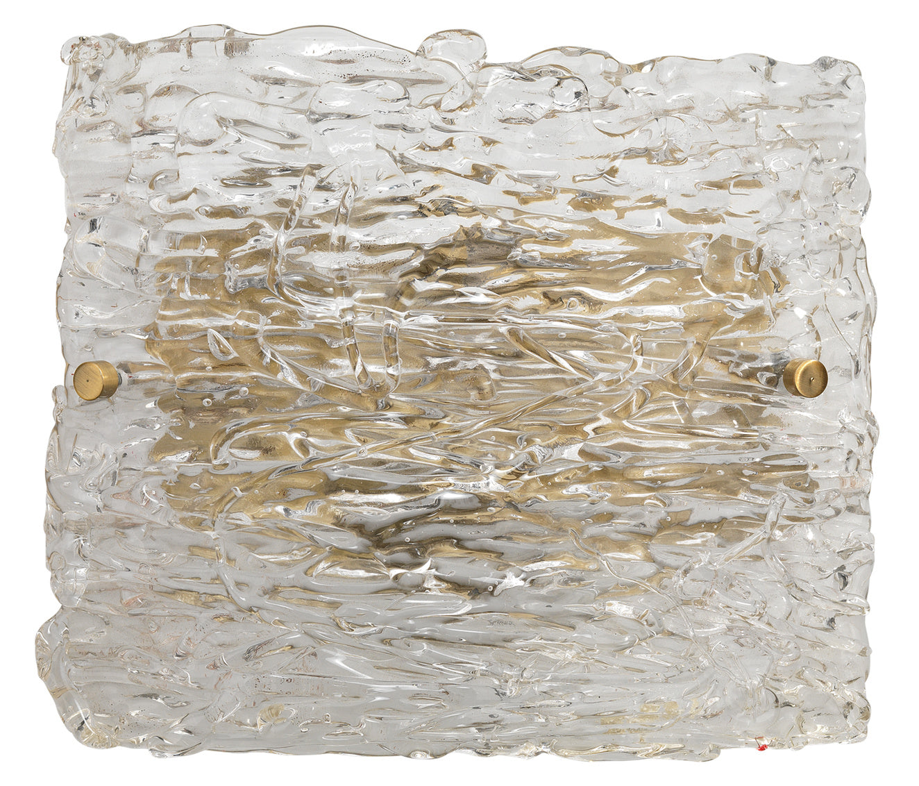 Swan Curved Glass Sconce, Large