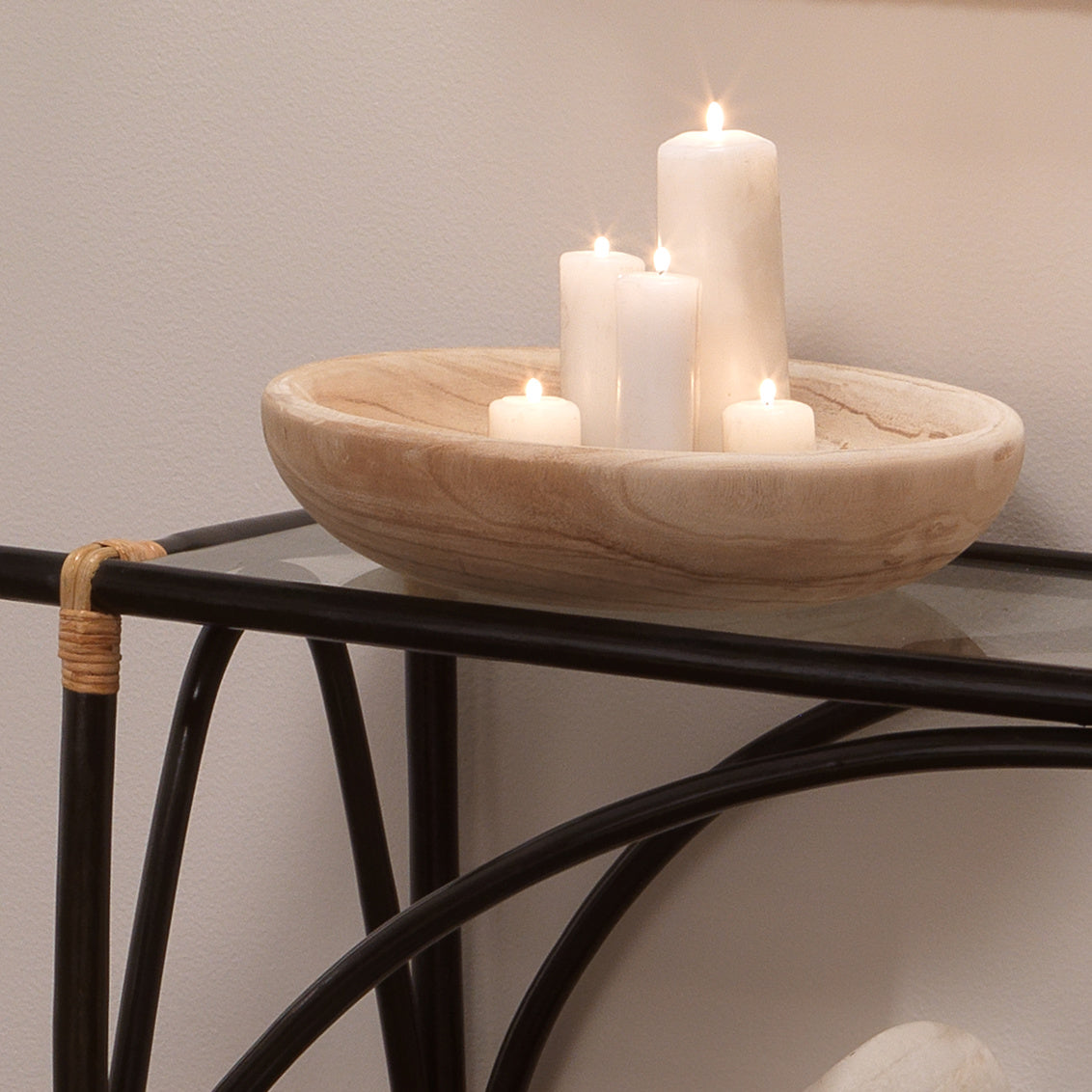Laurel Wooden Bowl, Small