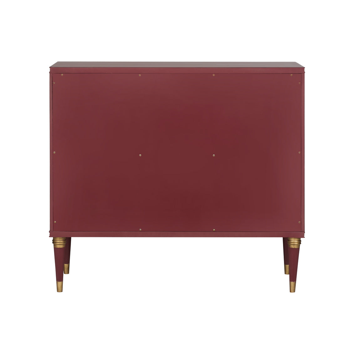 Winslow Cabinet - Bordeaux Red