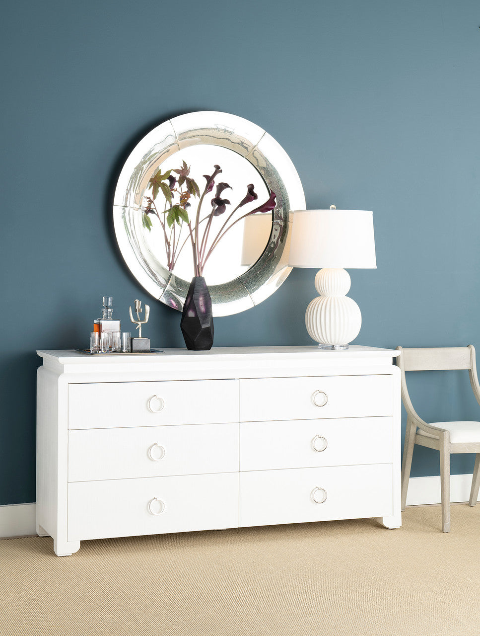 Elina Extra Large 6-Drawer, Vanilla
