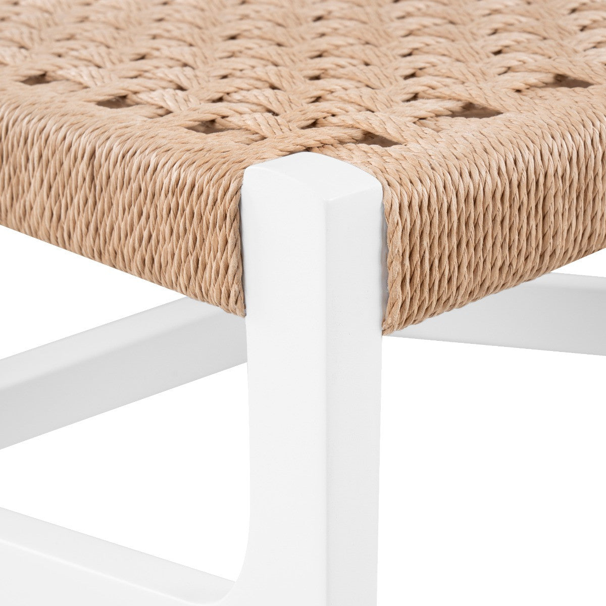 Eva Counter Stool, Eggshell White