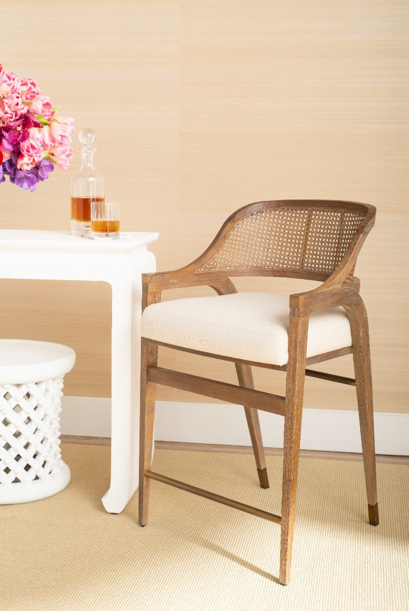 Edward Counter Stool, Driftwood