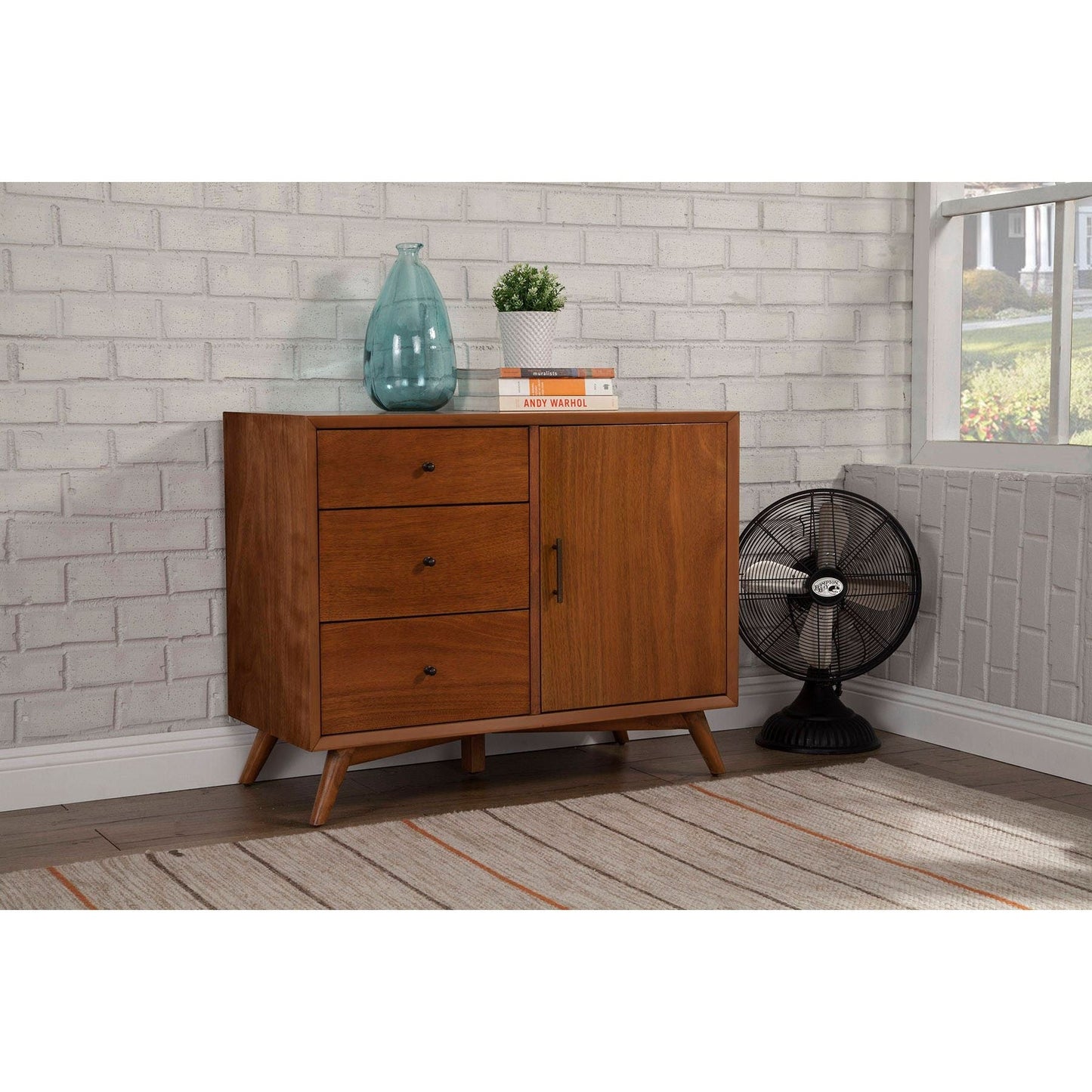 Flynn Accent Cabinet, Chestnut