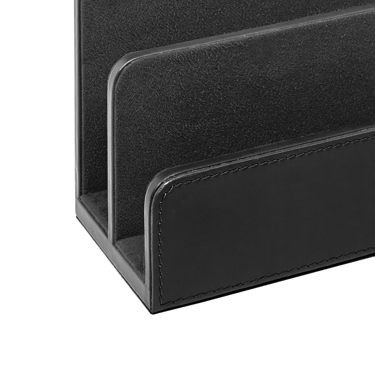 Hunter Letter Caddy, Black