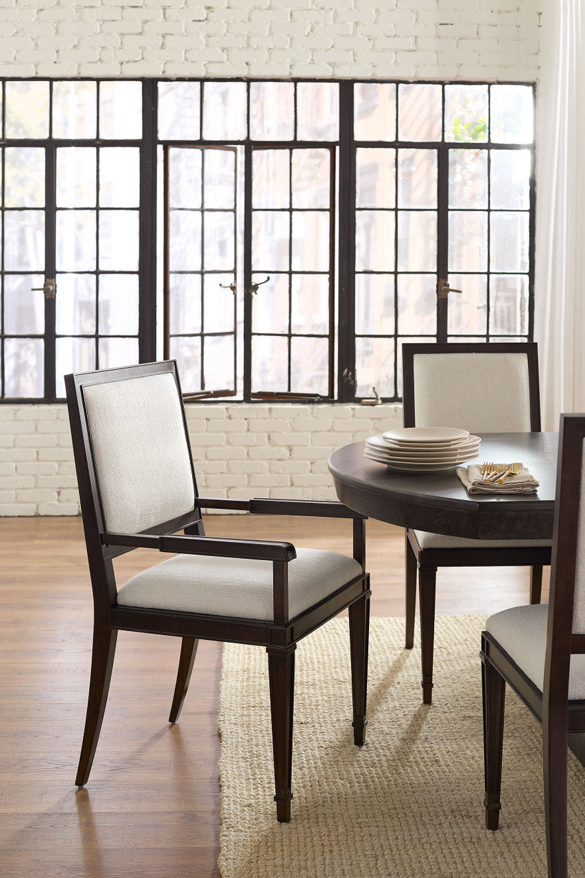 Jackson Armchair, Midnight Arabica