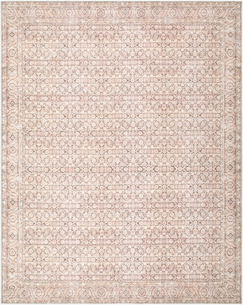 Sylvia Machine Woven Rug- Dusty Pink