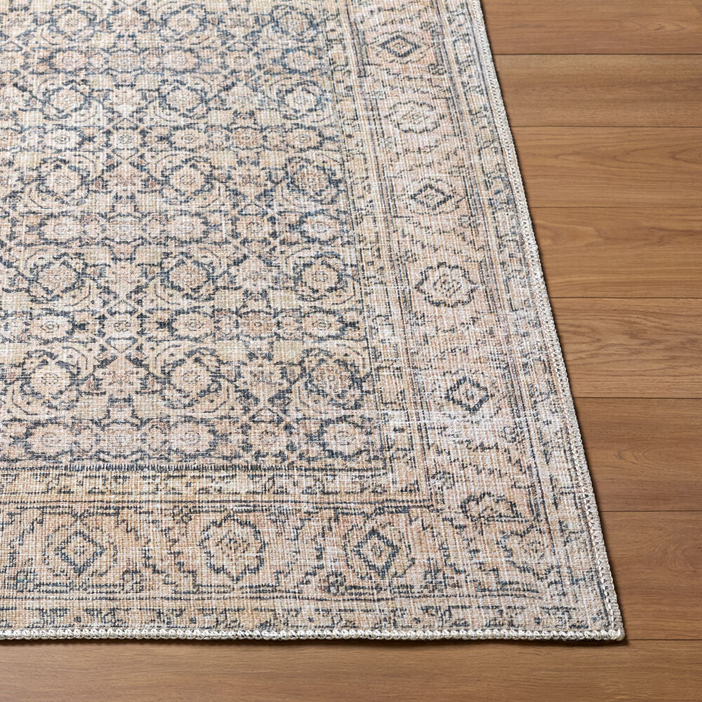 Sylvia Machine Woven Rug- Beige
