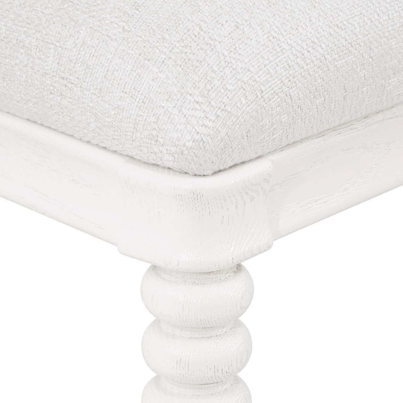 Lawrence Side Chair, Glazed Whisper White