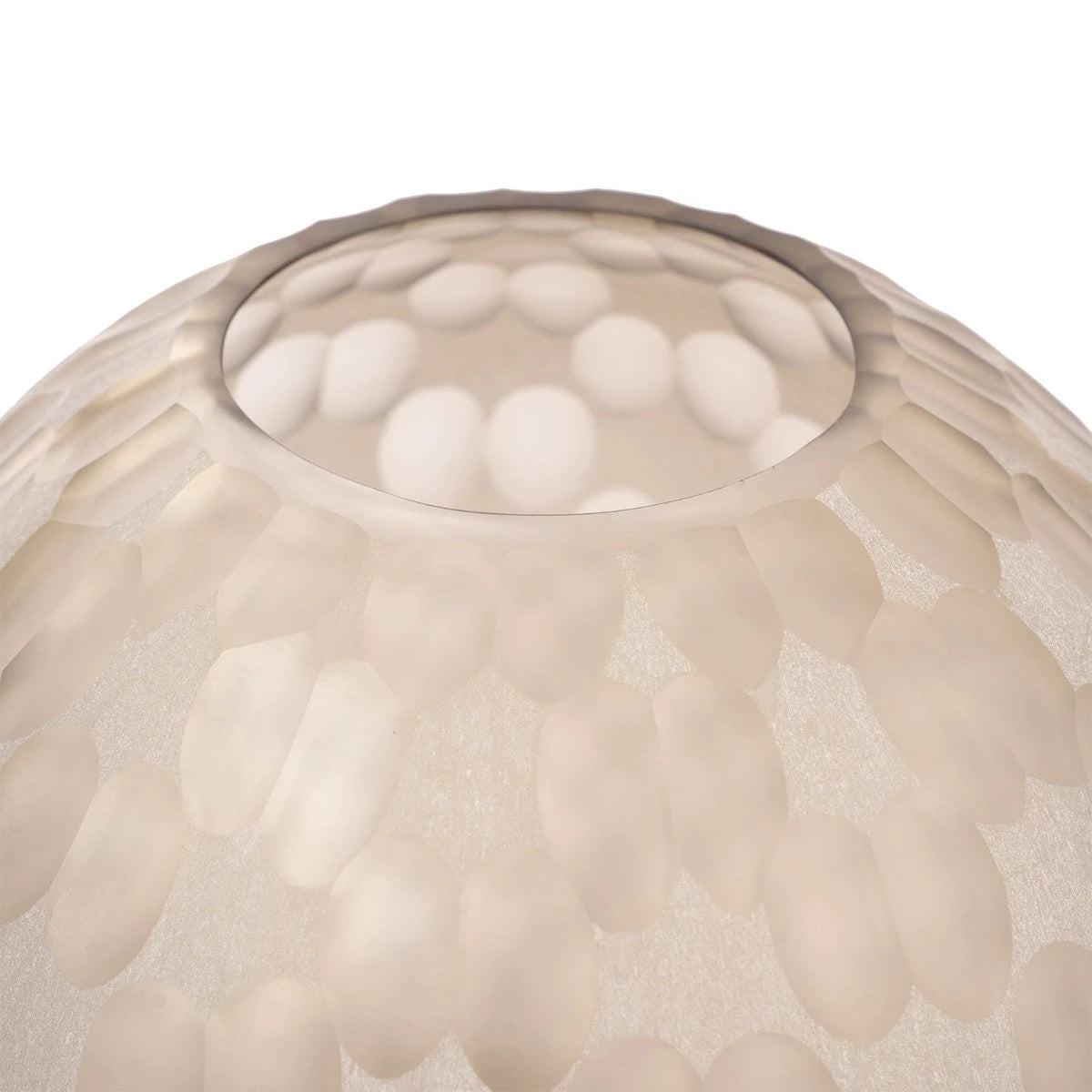 Mirriam Medium Vase, Powder White