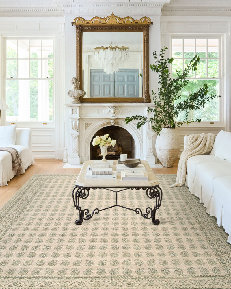 The Alo Rug - Medium Green