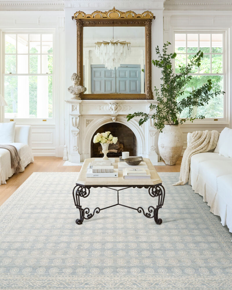 The Alo Rug - Sky Blue