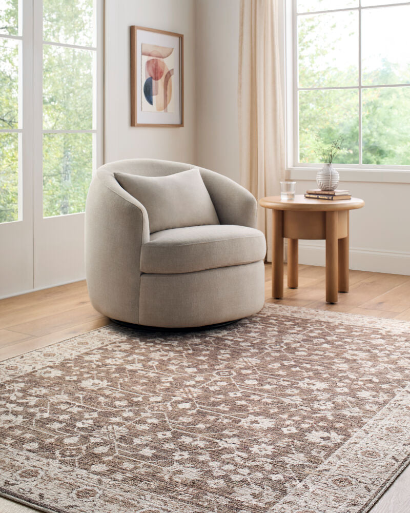 Asha Rug- Dark Brown