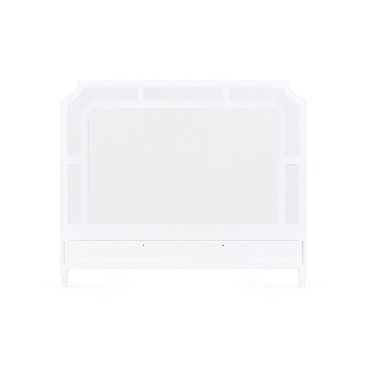 Olivia King Headboard, Soft White