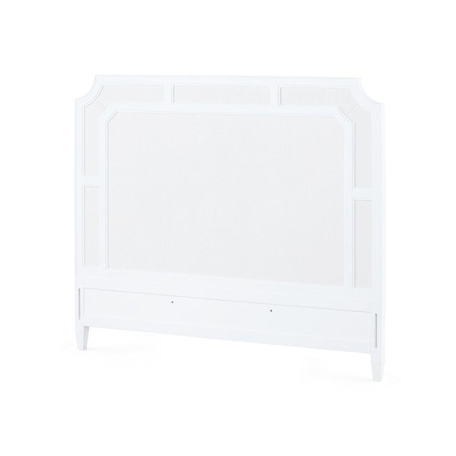 Olivia King Headboard, Soft White