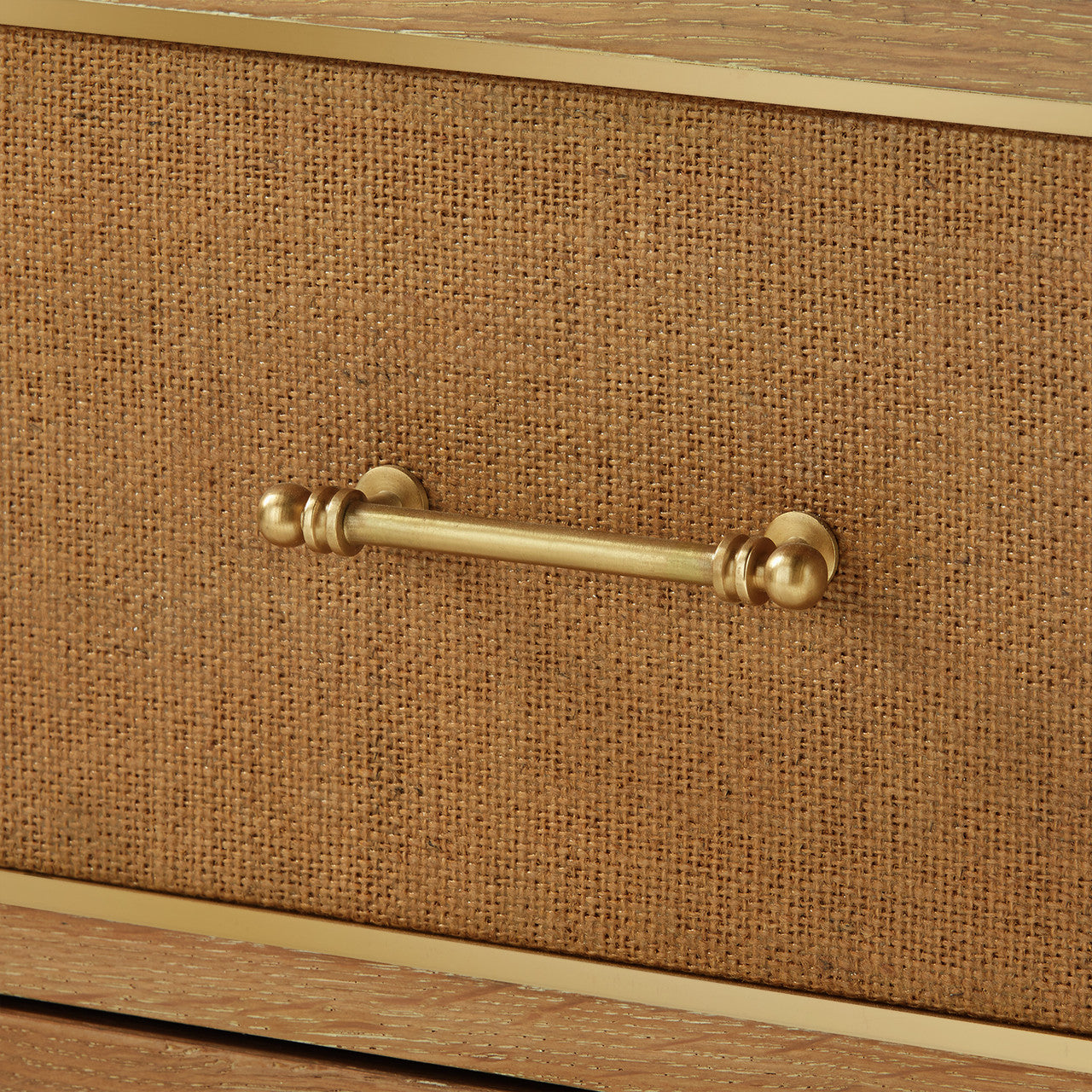 Paulina 12-Drawer, Natural and Camel