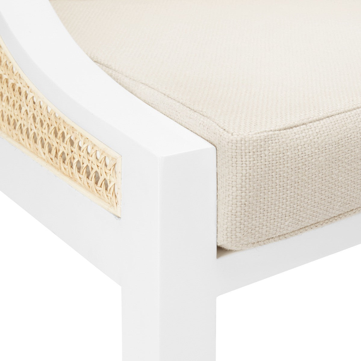 Raleigh Armchair, Eggshell White