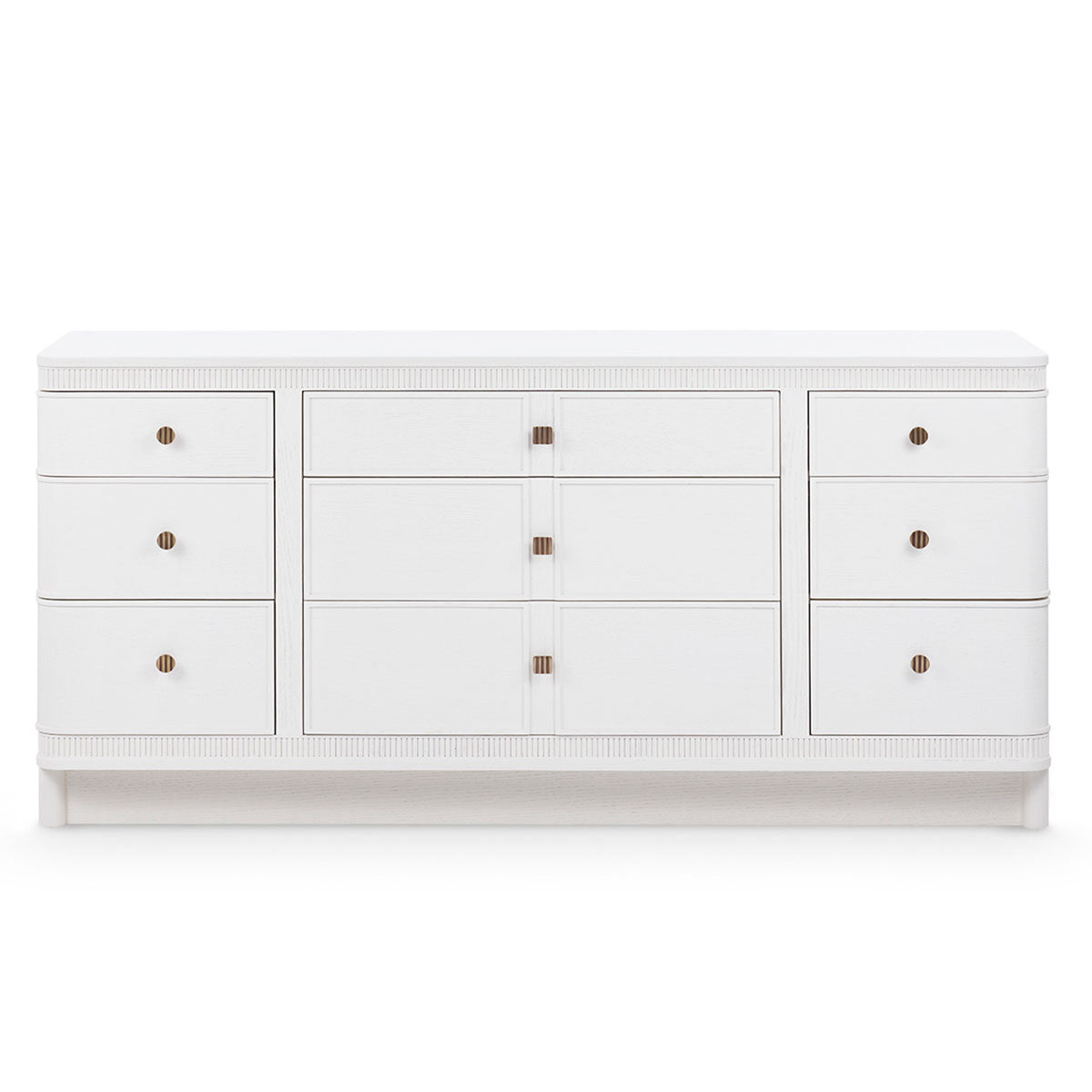 Sienna 9-Drawer Cabinet, Glazed Whisper White