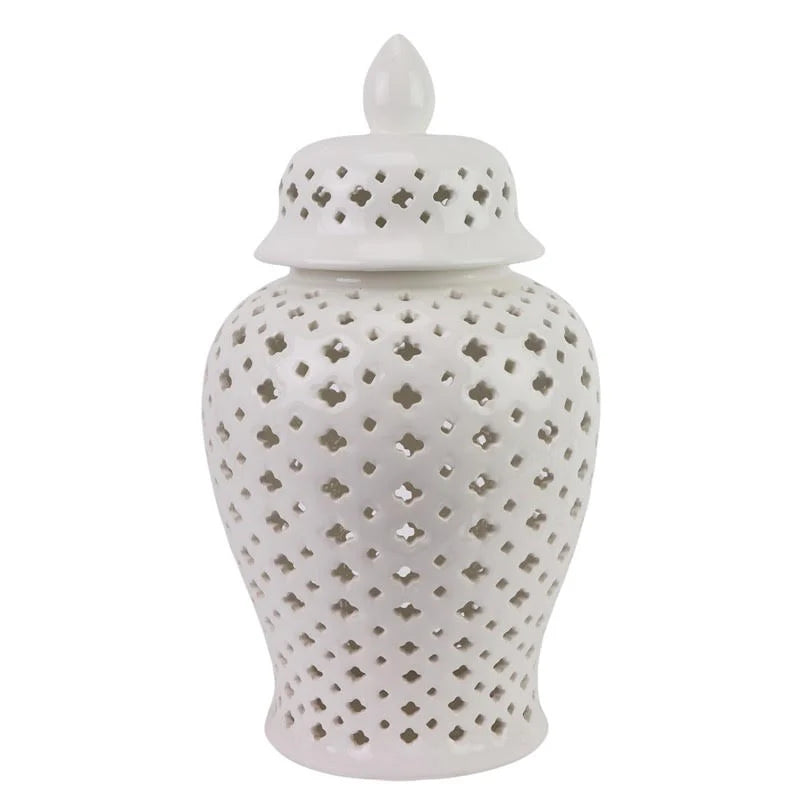 Round Pierced Jar