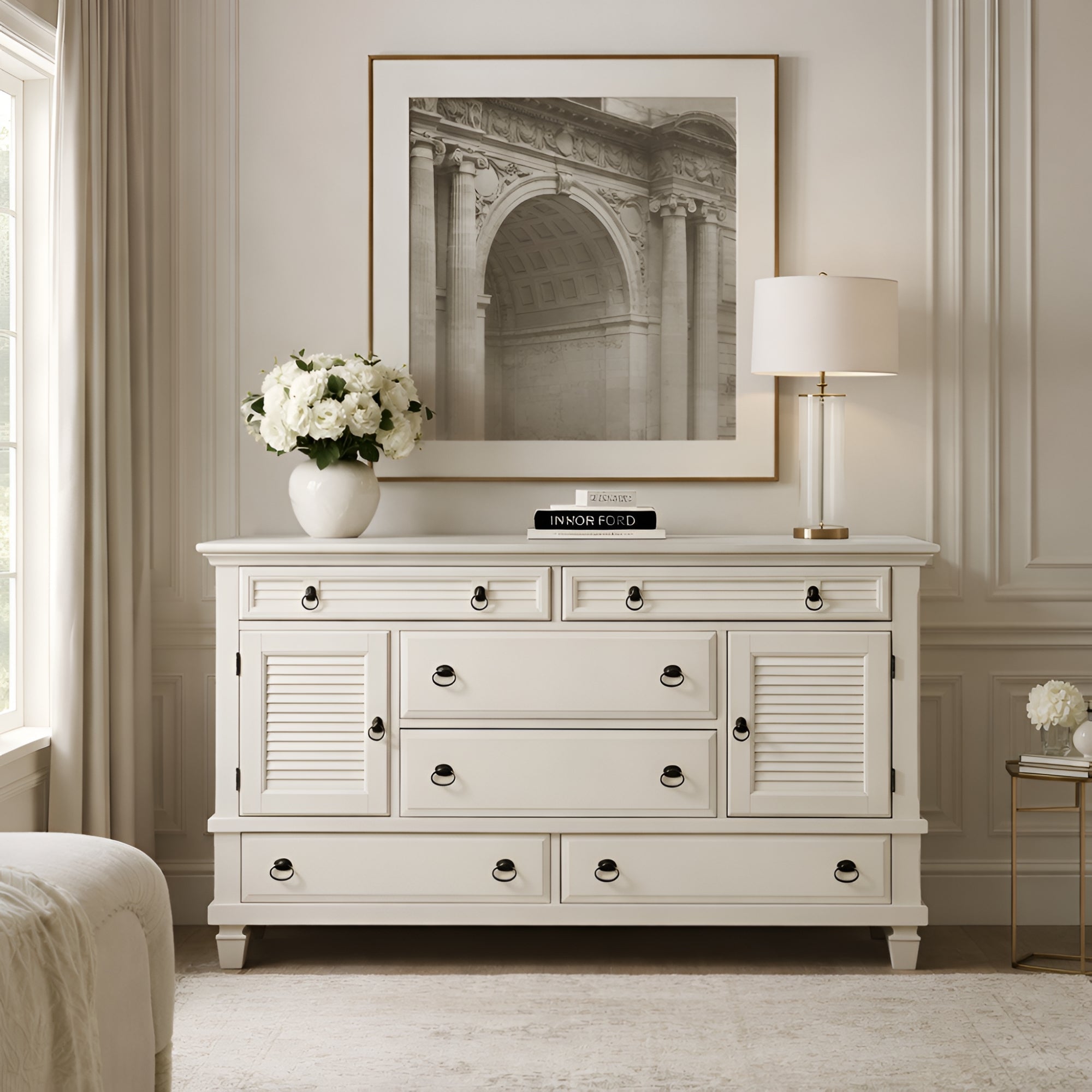 Winchester Dresser, White